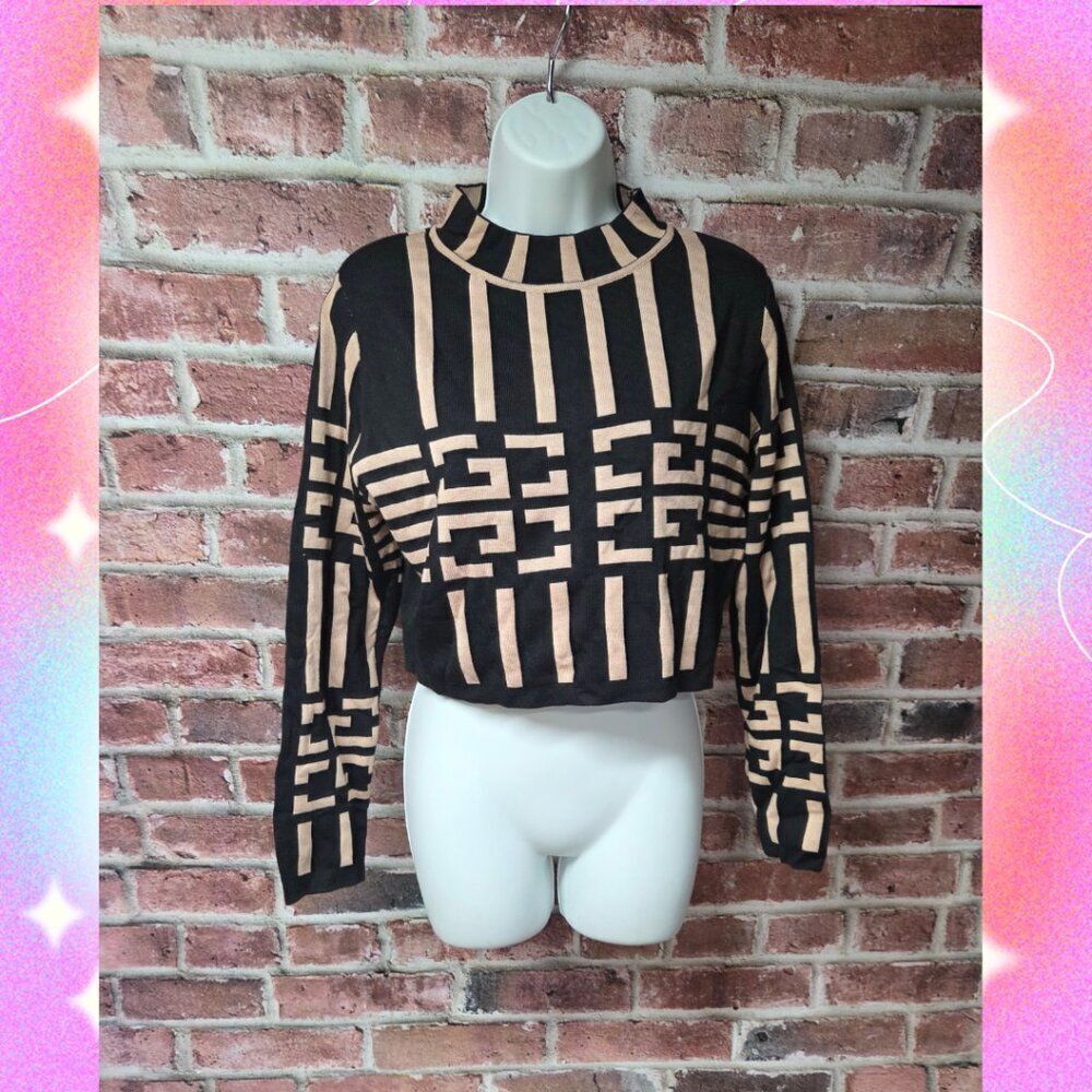 Women's THINKABLE Cropped Sweater FREE‎ SIZE